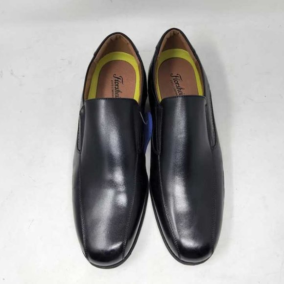 NWOB men\'s 12 3E Florsheim Medfield bike toe slip loafer shoes Black 12 EEE Wide main image 5